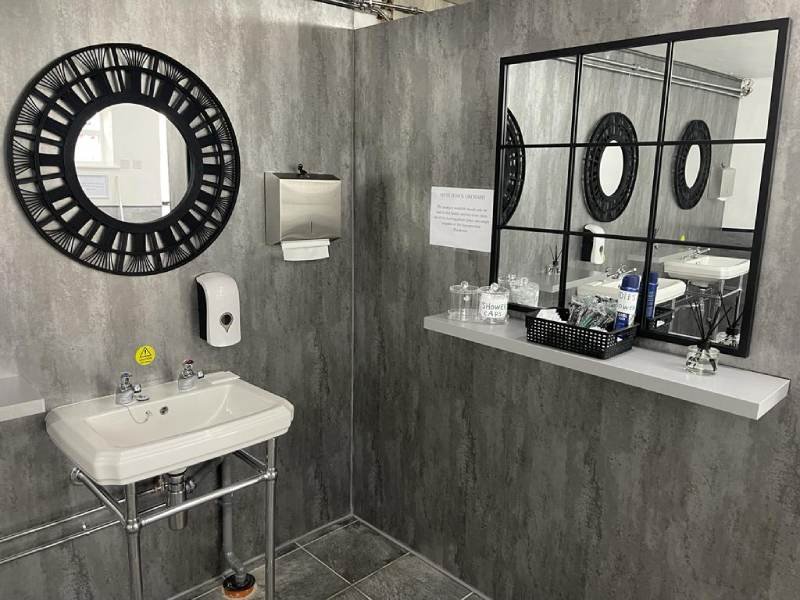 Ladies Toilet & Shower Facilities